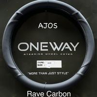 Gambar sarung stir / cover stir oneway / steer model rave - CREAM M dari AJOS1111 undefined 2 Tokopedia