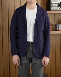 Gambar Momotaro MXOT1200 Reactive Dyed Sashiko Jacket Navy - M dari Limbro Denim Store undefined 1 Tokopedia
