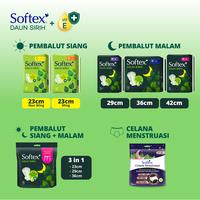 Gambar Softex Daun Sirih + VitE 29cm 16s x 2 Pack - Pembalut Sirih Malam dari Softex Indonesia undefined 4 Tokopedia