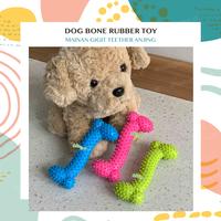 Gambar Dog Bone Rubber Toy / Dog Teether - Mainan Gigit Anjing Kecil Sedang dari Hellopaws.id undefined 1 Tokopedia
