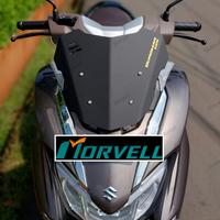 Gambar Suzuki Burgman street 125 EX Visor Windshield winsil Tameng - Hitam dof dari Morvell Motoproject undefined 1 Tokopedia
