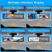 Gambar CAR DVR / Dashcam 11.26" 4K + GPS + WIFI, Support Android Auto, Apple Car Play & BT Audio - CAR DVR 11.26" 2 CAMERA dari Expectrum undefined 3 Tokopedia