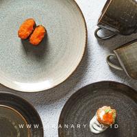 Gambar Hapita CLARA Artisan Grey Appetizer Dish 8 cm dari Cosicasa Living undefined 4 Tokopedia