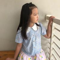 Gambar BARU! NIGAYA - New Melisa Kiddy Top - Atasan baju kemeja blouse batik anak perempuan berkerah ala korea Umur 6 - 12 tahun dari Diarish undefined 5 Tokopedia