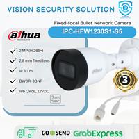 Gambar Kamera CCTV IP Dahua Outdoor 2MP DH-IPC-HFW1230S1P-S4 H.265+ dari Vision Security Solution undefined 1 Tokopedia