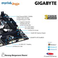 Gambar Motherboard Intel H81 LGA 1150 DDR3 Micro ATX GIGABYTE GA-H81M-DS2 dengan Garansi Resmi NJT 3 Tahun - Cpu dari MyClub Jogja undefined 3 Tokopedia