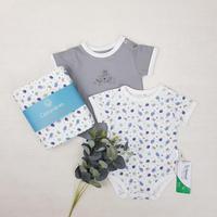 Gambar Cottonaries Comfort Set Package newborn baby gift (1 blanket + 2 bodysuits) - Tencel dari Askaselers undefined 3 Tokopedia