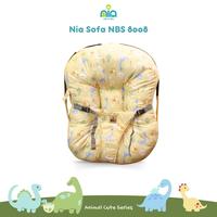 Gambar Sofa Bayi Nia New Motif Sofa Bayi Nia 3in1 NBS 8007 Bantal Tidur - Orange dari Niababy undefined 4 Tokopedia