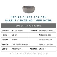 Gambar Hapita CLARA Artisan Grey Nibble / Mini Bowl 12 cm dari Cosicasa Living undefined 2 Tokopedia