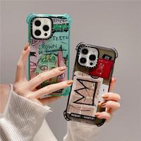 Gambar case casing CASETiFY BOUNCE SERIES CLEAR BASQUIAT ART PAINT CROWN IPHONE 11 12 13 14 15 PRO MAX PROMAX PLUS 11pro 12pro 13pro 14pro 15pro 11promax 12promax 13promax 14promax 15promax 14plus 15plus - 1, TIPE TULIS CHAT dari Casekesayanganku undefined 2 Tokopedia