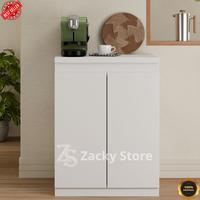 Gambar Lemari Dapur Bawah 2 Pintu Rak Dapur Serbaguna Kitchen Set Bawah Multifungsi Type 063 - Kombi Putih dari ZackyStore.id undefined 5 Tokopedia