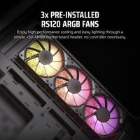 Gambar CORSAIR 3500X ARGB Mid-Tower PC Case - Hitam dari Corsair Official Store undefined 3 Tokopedia