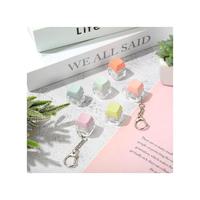 Gambar Whaline 12Pcs Keyboard Fidget Toys_6 Pastel Colors Finger Keyboard Key Chains Stress Relief Keycap Keychains Decompression Gift Backpack Handbag Accessories dari Masuk Markett undefined 4 Tokopedia