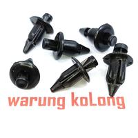 Gambar Clip Hardboard 6mm Jarum head lamp bemper dashboard grill konsul mobil Universal klip cengkeh kancing Rivet kancingan 6 mm Hard board dari Warung KoLong 542 undefined 3 Tokopedia