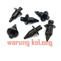 Gambar Clip Hardboard 6mm Jarum head lamp bemper dashboard grill konsul mobil Universal klip cengkeh kancing Rivet kancingan 6 mm Hard board dari Warung KoLong 542 undefined 4 Tokopedia