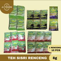 Gambar Teh Sisri RENCENG / Minuman Teh Serbuk Gula Batu / Apel / Cincau / Mangga / Tea Extract - 15pcs - Gula Batu RENC dari JLT Frozen Market undefined 1 Tokopedia