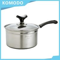 Gambar KOMODO : PANCI SUSU GAGANG STAINLESS REGINA TUTUP KACA 18 CM dari HOKKI HOUSEWARE undefined 3 Tokopedia