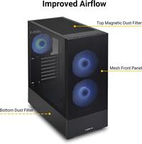 Gambar LIAN LI LANCOOL 205 MESH FREE 3PCS ARGB FANS - ATX GAMING CASE dari Techno Computer Bali undefined 4 Tokopedia
