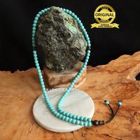 Gambar Kalung Tasbih 99 Butir Batu Pirus Natural Persia Mesir Urat Emas Asli 100% Original dari Gelang Tasbih Premium undefined 5 Tokopedia