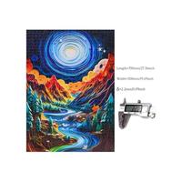 Gambar Bgraamiens PuzzlePaper Quilling Mountains And Rivers1000 Pieces Paper Quilling Art Puzzle Color Challenge Jigsaw Puzzles Adults And Kids dari zhafira333 undefined 2 Tokopedia
