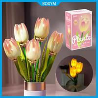 Gambar Bisa Bersinar - Buket Brick Mainan Balok Edukasi DIY Bunga Tulp Mainan Block 3D Blok Bunga Abadi dari Loztoys undefined 1 Tokopedia