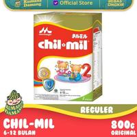 Gambar Morinaga Chil Mil Chilmil Reguler (6-12 Bulan) 800 gram Gold dari Rendraa Farma undefined 2 Tokopedia