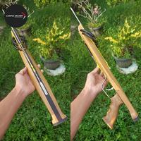 Gambar Speargun Panah Ikan 50cm Laminasi Trigger Mono Professional Handmade dari Campus Archery Indonesia undefined 3 Tokopedia