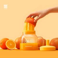 Gambar HOLOHOLO Nut Cup Glass 1000ML - Lemon Yellow dari Holoholo Indonesia undefined 3 Tokopedia
