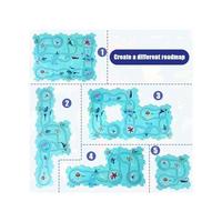 Gambar 25Pcs Puzzle Racer Track Car Toys_Toddler Puzzles Set Diy Assembling Electric Trolley Games Preschoolers Montessori Toy Gift Batteries Not Included Ocean_Series dari zhafira333 undefined 5 Tokopedia