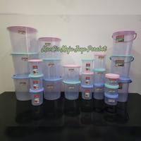 Gambar Toples segi Alexish 155 Yura 1.5 KG Toples kue Toples serbaguna - Biru dari Mancis Maju Jaya Perabot undefined 4 Tokopedia