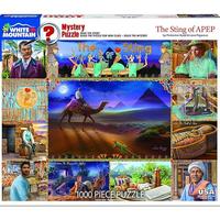Gambar White Mountain Puzzles The Sting Of Apep 1000 Piece Jigsaw Puzzle With Mystery To Solve dari BOTUNA STORE_333 undefined 1 Tokopedia