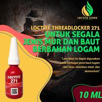 Gambar LEM BAUT TAHAN PANAS DAN GETARAN LOCTITE 271 10ML UNTUK BAUT PERMANEN dari TOKO MURAH MARKET undefined 3 Tokopedia