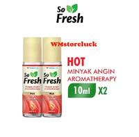 Gambar SO FRESH minyak angin aromatherapy 10 mlx2botol/ sofresh 10ml isi 2 - EUCALYPTUS dari WMStoreluck undefined 2 Tokopedia