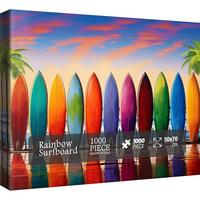 Gambar Beach Jigsaw Puzzles 1000 Pieces Tropical Hawaii_Puzzles Adults Colorful Rainbow Surfboard Puzzle As Gift dari BOTUNA STORE_333 undefined 1 Tokopedia