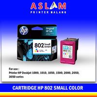 Gambar Cartridge HP 802 Black & Color || Printer HP Deskjet 1000 J110 1050 - 802 COLOR SMALL dari Aslam Printer Malang undefined 5 Tokopedia