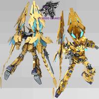 Gambar HOT HG 1/144 Gold Coating Unicorn Phenex Narrative Destroy Mode Xing Dong WeiMei 216 Plastic Model Kit dari Studio Hobby undefined 4 Tokopedia