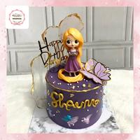 Gambar custom cake tema princess - fondant, 15cm dari ncc.cakeshop undefined 3 Tokopedia