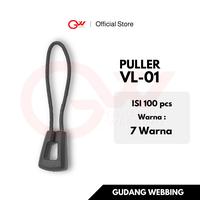 Gambar (ECERAN) MJ PULLER VL-01 | TARIKAN RISLETING | STOPPER TALI KUR | UJUNG TALI | ZIPPER - Abu-abu dari Gudang Webbing undefined 2 Tokopedia