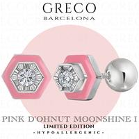 Gambar Anting Anak Emas Hexa Pink D’ohnut I dari Greco Barcelona undefined 1 Tokopedia