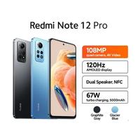 Gambar Hp Xiaomi Redmi Note 12 Pro 4G 8/256 GB - ( Note 12 Pro 4G NFC 8GB + 256GB ) Garansi Resmi - Grey dari GM STORE14 undefined 1 Tokopedia
