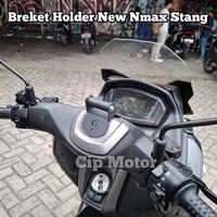 Gambar BRACKET HOLDER HP GPS NMAX NEW BREKET DUDUKAN STANG dari Cip Motor undefined 4 Tokopedia