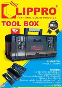 Gambar Terlaris Lippro L40 40X18X18Cm Tool Box Besi Stainless Kotak Perkakas Storage dari okeypast undefined 1 Tokopedia