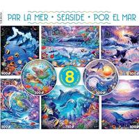 Gambar Ceaco 8 In 1 Multipack Seaside 2 Round 300 Piece 4 550 Piece 1 750 Piece 1 1000 Piece Jigsaw Puzzles dari Masuk Markett undefined 1 Tokopedia