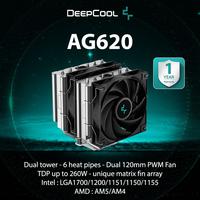 Gambar Deepcool AG620 120mm Dual Tower CPU Cooler dari ZATA Comp undefined 1 Tokopedia