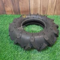 Gambar Ban Belakang Traktor Quick Rotary Kronos / Cultivator Cakar Baja Mini - Rubber Tire 3.50 - 6 Inch dari Aseli Gunungkidul Teknik undefined 3 Tokopedia