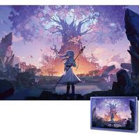 Gambar Anime Jigsaw Frieren Puzzles Adults 1000 Pieces Wooden Collage Puzzle 29.5X20 In Frieren 2 dari Masuk Markett undefined 1 Tokopedia