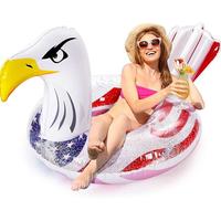 Gambar 4Th Of July Pool Float Glitter Eagle Independence Day Inflatable Pool Float Ring Sparkling Glitter Animal Pool Tubes Party Beach Swimming Pool River dari zhafira333 undefined 1 Tokopedia