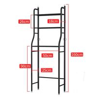Gambar Metal Shelves for Garage Bathroom Organizer and Storage Drainer Pro Five Swivel Shelf for Kitchen Gadgets Home Appliance Garden dari Abyssal Mark undefined 2 Tokopedia