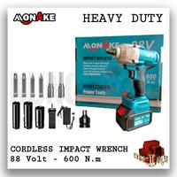 Gambar impact wrench baterai 88v 600 N.m monake alat pembuka baut ban mobil dari Kunciankuu undefined 1 Tokopedia