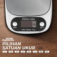 Gambar Z2S Timbangan Digital Dapur 10Kg / 1gr Mini Kitchen Coffee Scale Takar Bahan Kue Kitchenware dari dubora undefined 3 Tokopedia